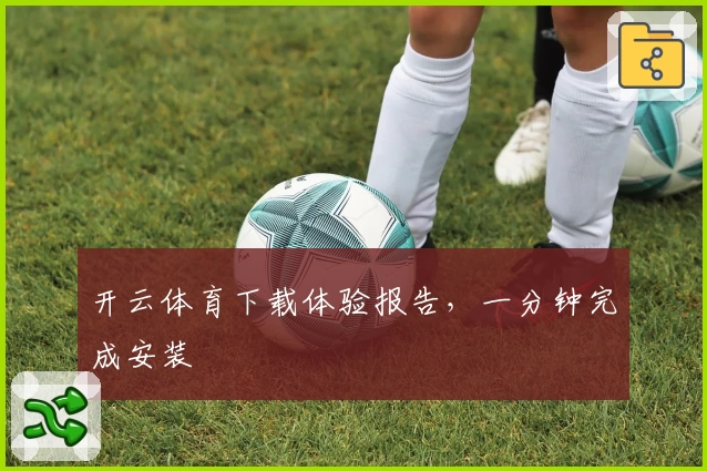 开云体育下载体验报告，一分钟完成安装